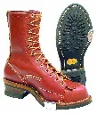 Boots-West Coast Rw9710 10 Redwood Highliner™ Lace-To-Toe Mini-Lug Sole Lineman Boot (10.5E).webp