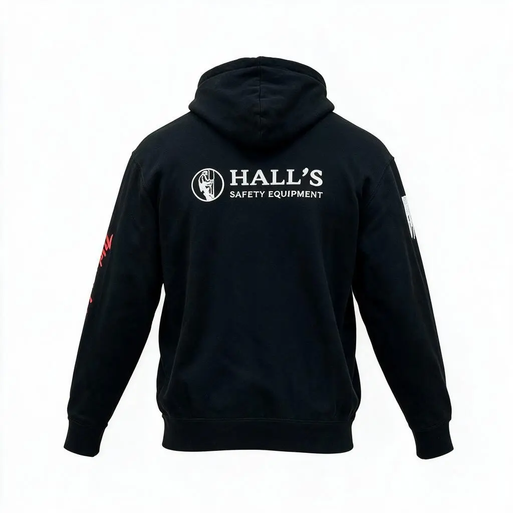 Hall's Safety Hoodie Back.webp