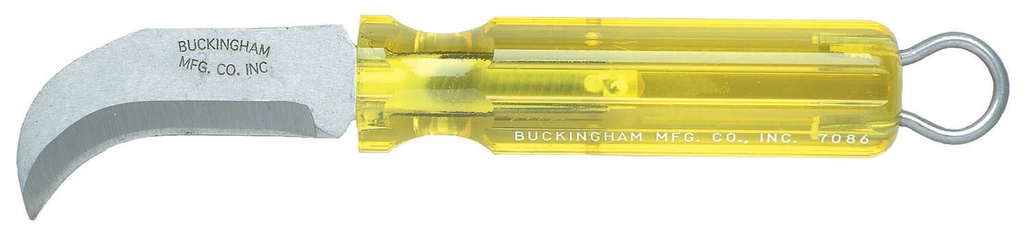 Buckingham 9″ Plastic Handle Skinning Knife With Ring 7086
