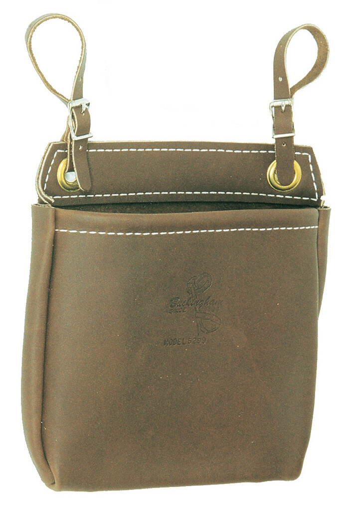 Buckingham-Leather Nut And Bolt Bag 5299Br Without Pockets