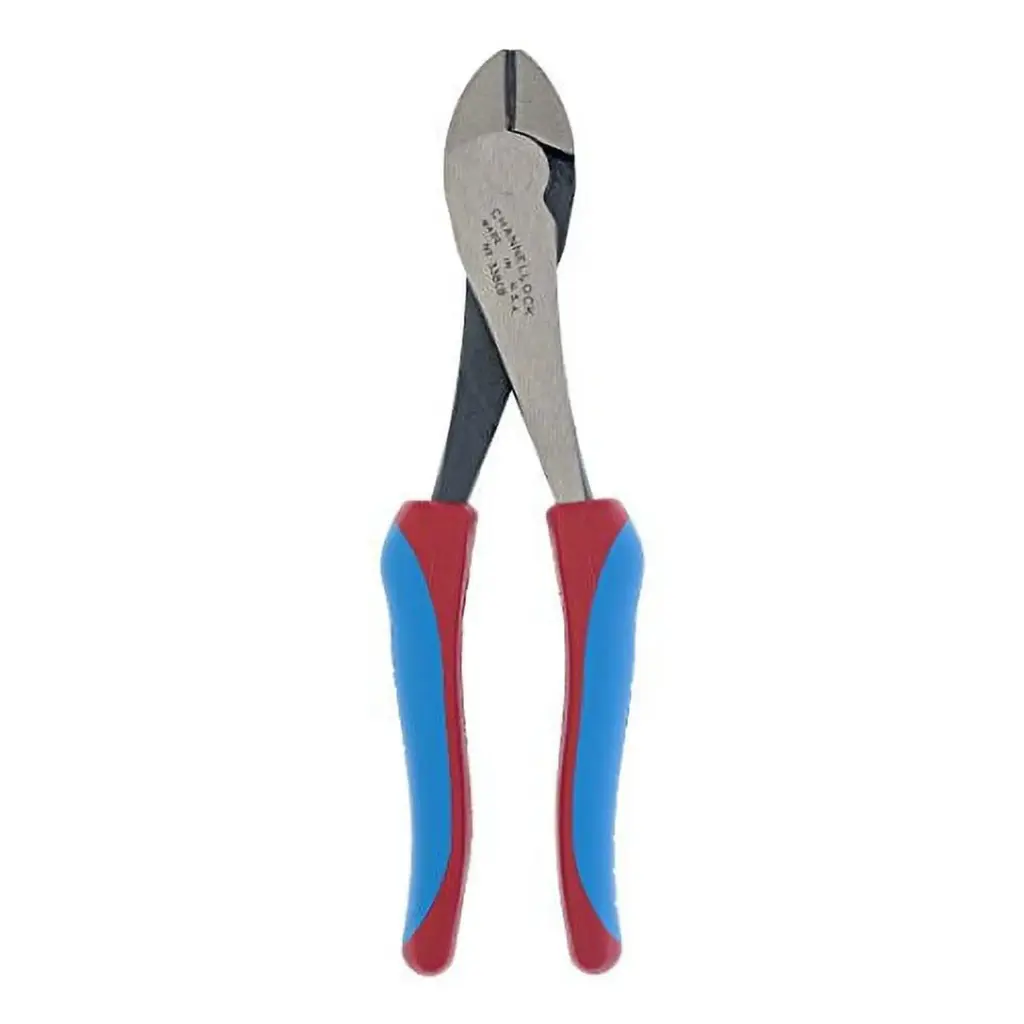 Channellock-Eight Inch Code Blue High Leverage Diagonal Cutting Pliers 338Cb
