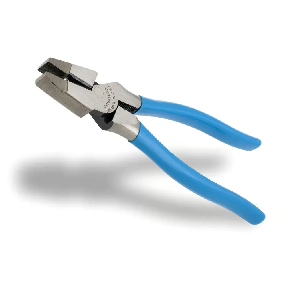 Channellock-High Leverage Linemen’S Pliers With Crimper And Fish Tape Puller 369Crft