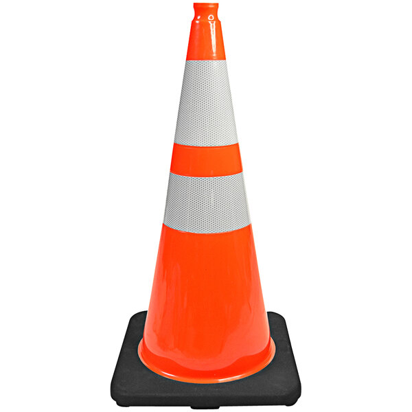 Eastern Metal-TC2-28-POH64 Series 28" Traffic Cones W/ Black Base 10Lbs (Individual) *see 6 pack for savings