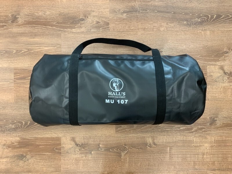 Hall's Waterproof 30" Black Heavy Duty Vinyl Gear Bag Mu107