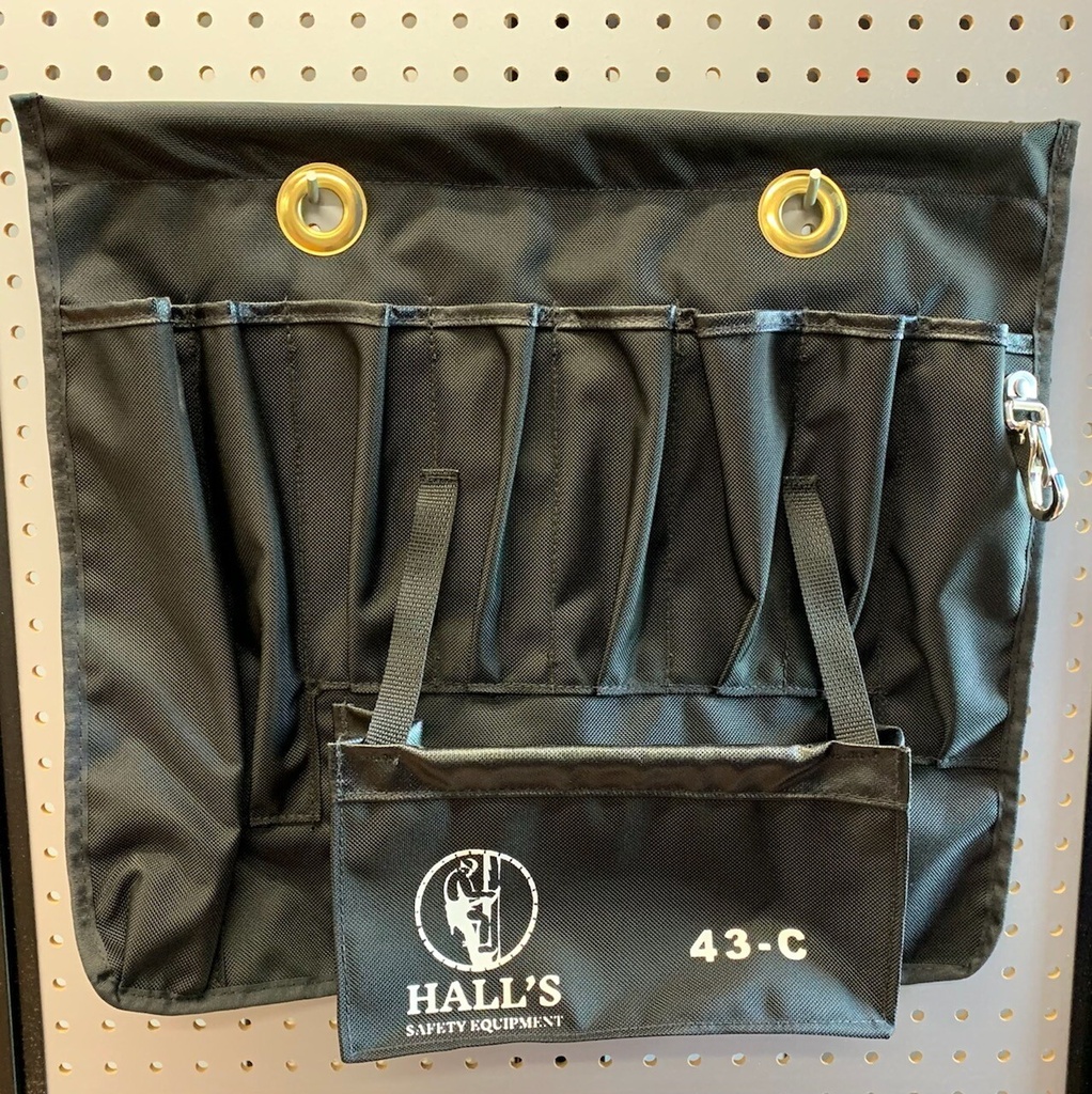 Hall's-Aerial Apron 43C With 9 Pockets