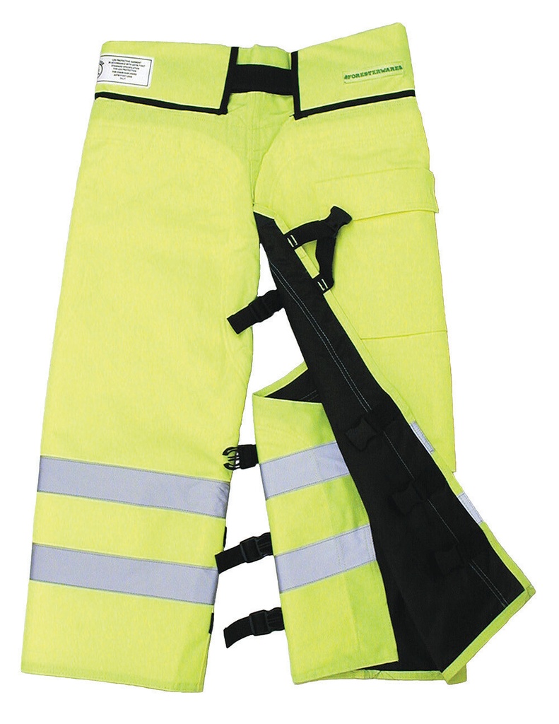 Hall's-Chap12-Sg Adjustable Length Wrap Around Chain Saw Chaps