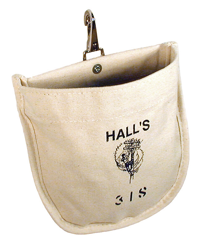Hall's-Deluxe Nut And Bolt Bag 31S With Snap