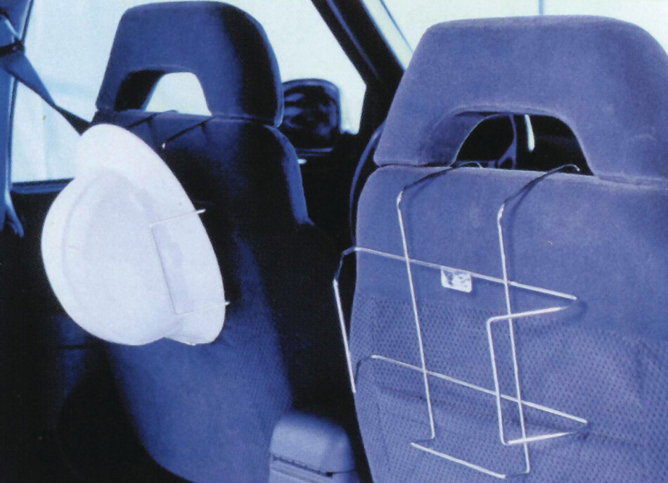 Hall's-Seat Model SM1 Hard Hat Rack