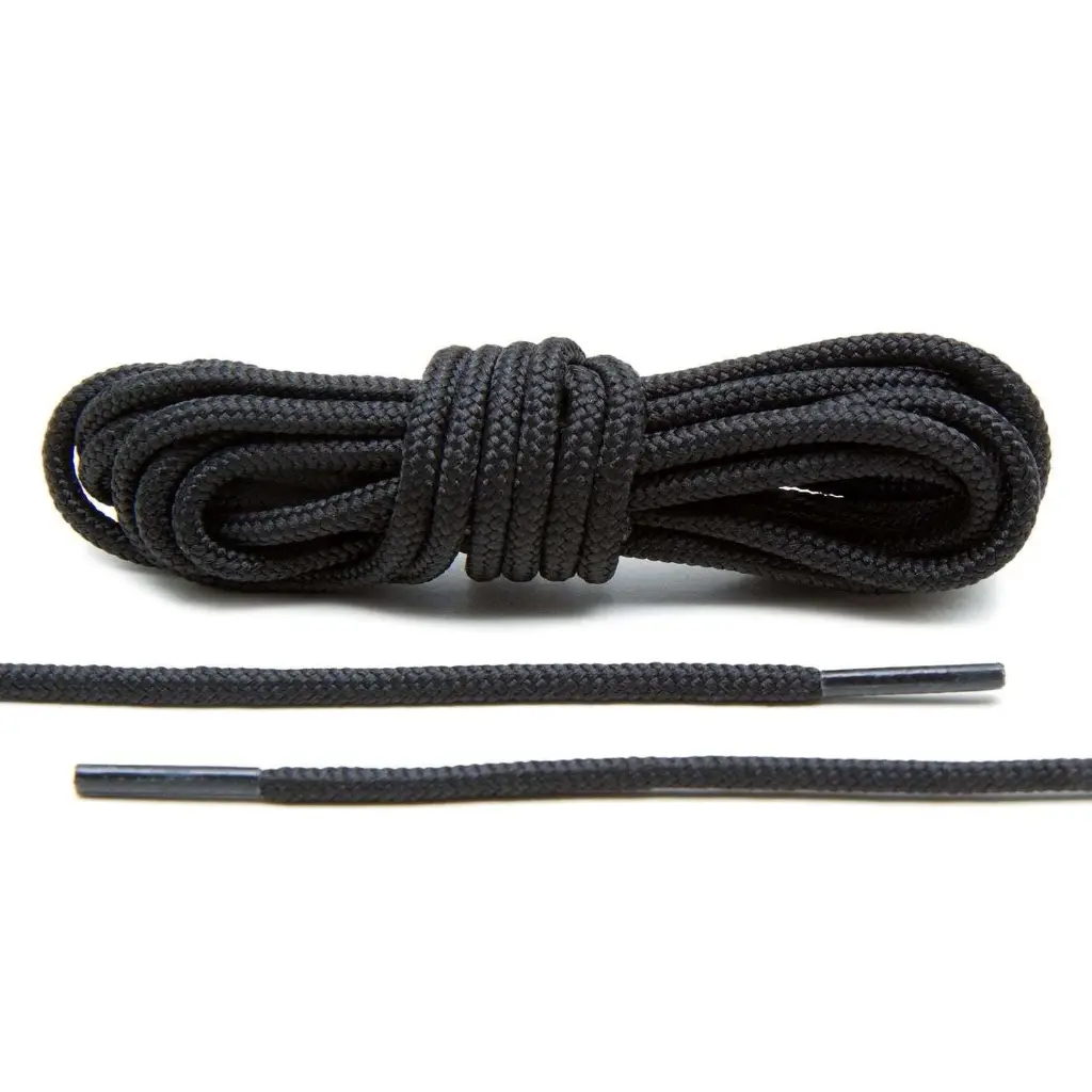 Hall's-Taslan Long Wearing Black Shoe Laces NL10-B For 8"- 10" Boots