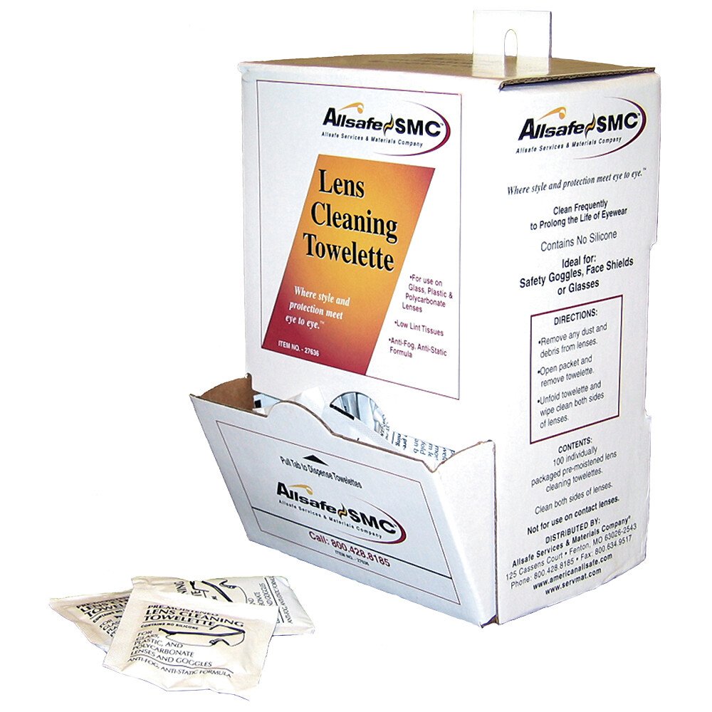 Jackson Safety-14551 Lens Cleaning Towelettes