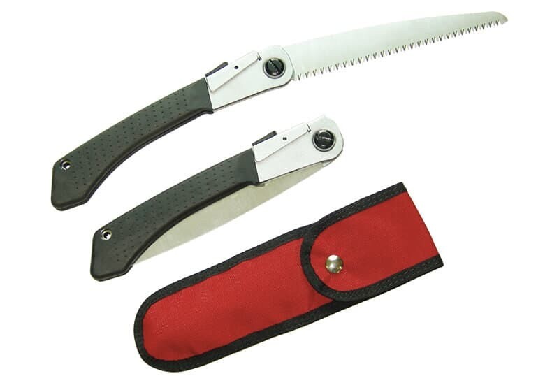Jameson 8″ Folding Saw With (SB-8TE-FPKG) Nylon Sheath