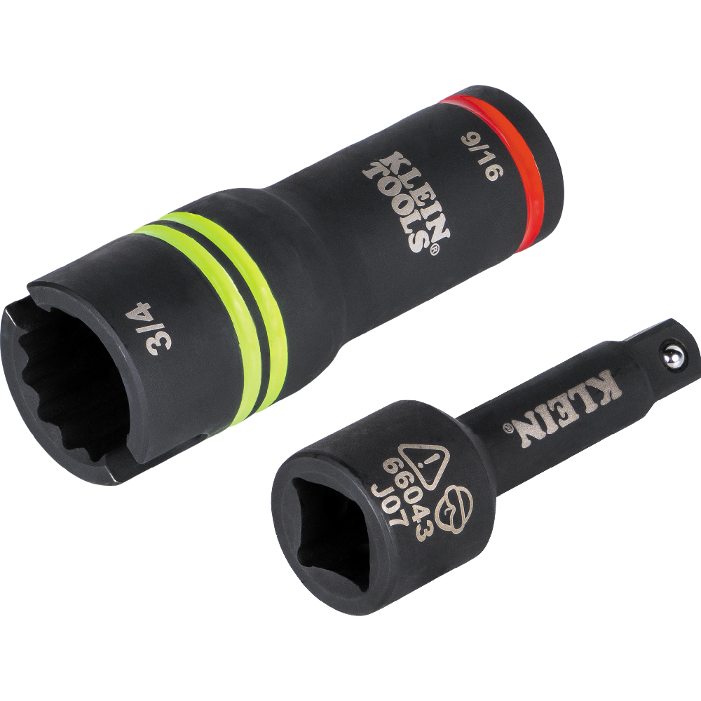 Klein 3-In-1 Flip Impact Socket 66044
