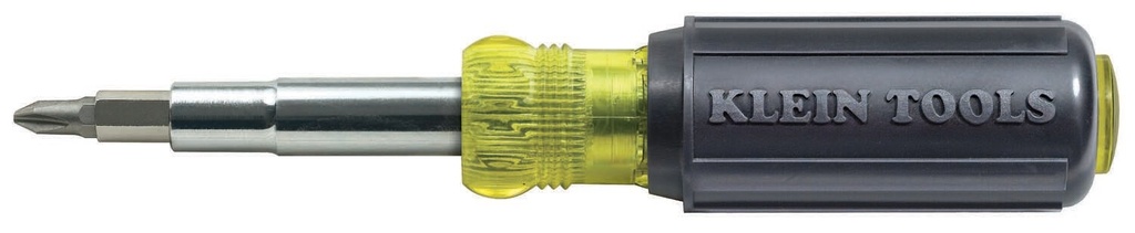Klein-11 In 1 Screwdriver/Nut Driver 32500 With Cushion Grip Handle