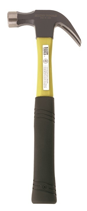 Klein-16 Ounce 818-16 Heavy Duty Curved Claw Hammer