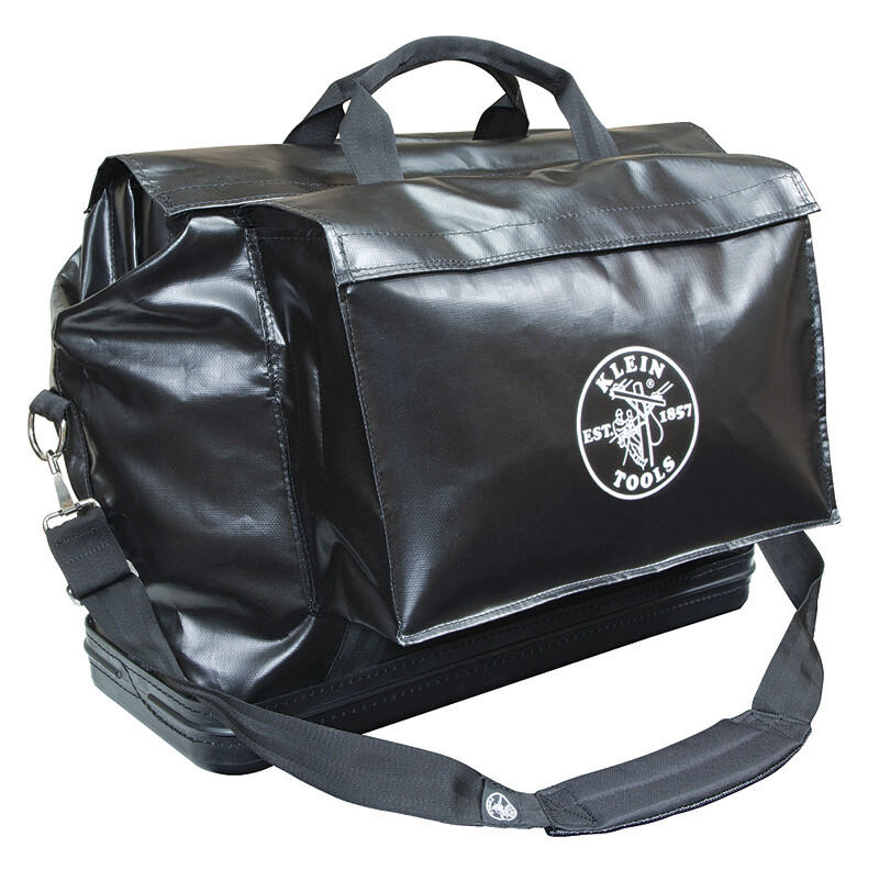 Klein-Black Vinyl 5182Bla Equipment Bag