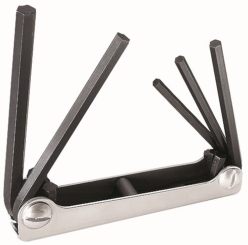 Klein-Folding Hex Five-Key Set 70579