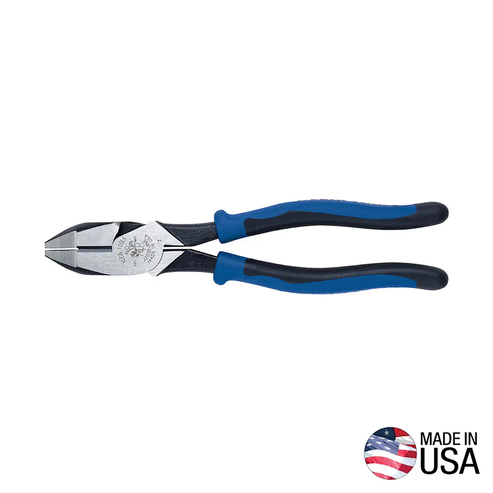 Klein-Journeyman J2000-9Ne High Leverage Side Cutting Pliers