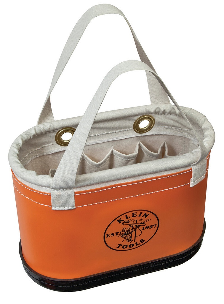Klein-Orange Hard Body Bucket 5144BHHB With Handles