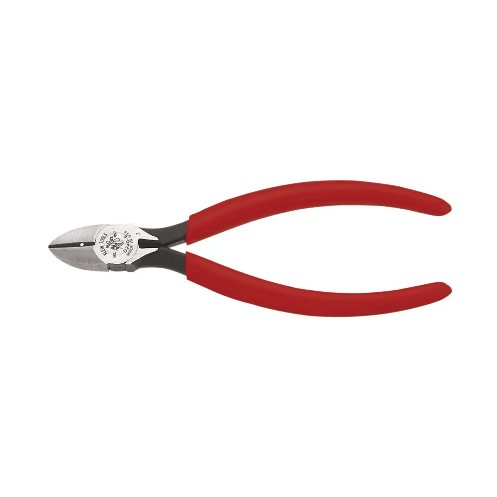 Klein-Standard Diagonal Cutting Pliers D240-6 With Stripping Hole