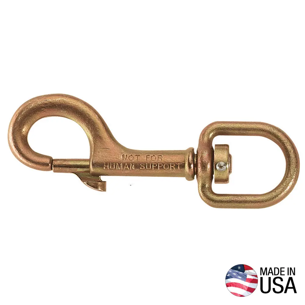 Klein-Swivel Hook 470 With Plunger Latch