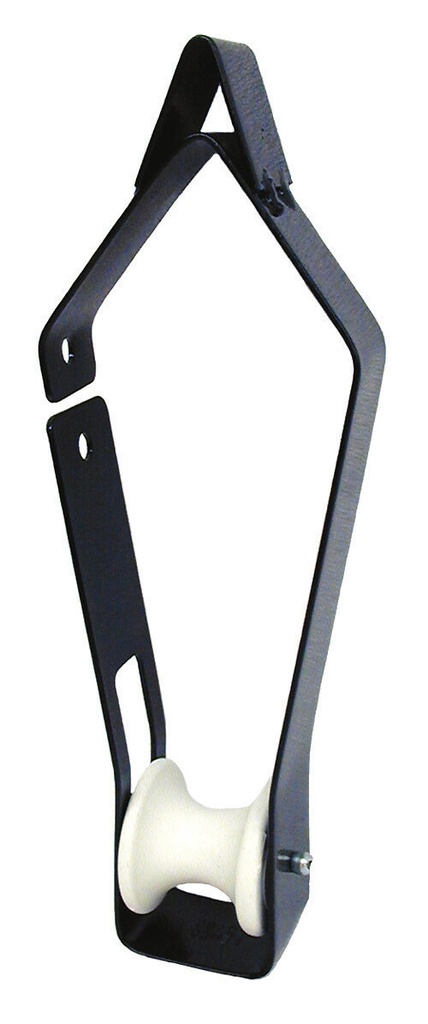 Lemco-Lightweight L0790P Overlash Block With Nylon Roller