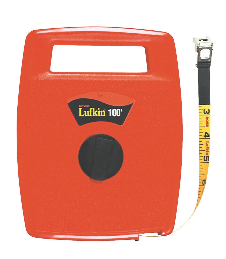 Lufkin-706L Hi-Viz® Orange Linear Tape