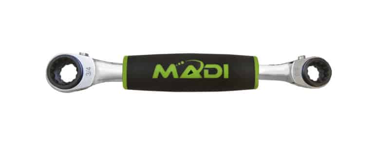 Madi Insulated 4-In-1 Ratcheting Speed Wrench Rw4