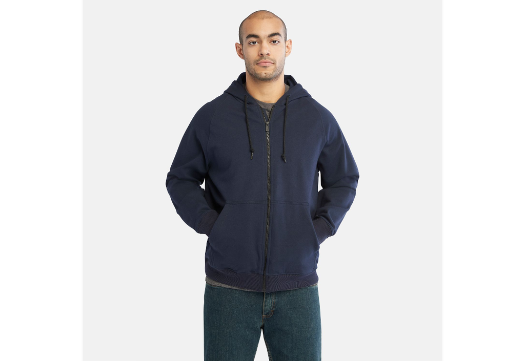Men's Timberland Pro ® Navy Hood Honcho Flame-Resistant Full-Zip Hoodie A1Vak-410