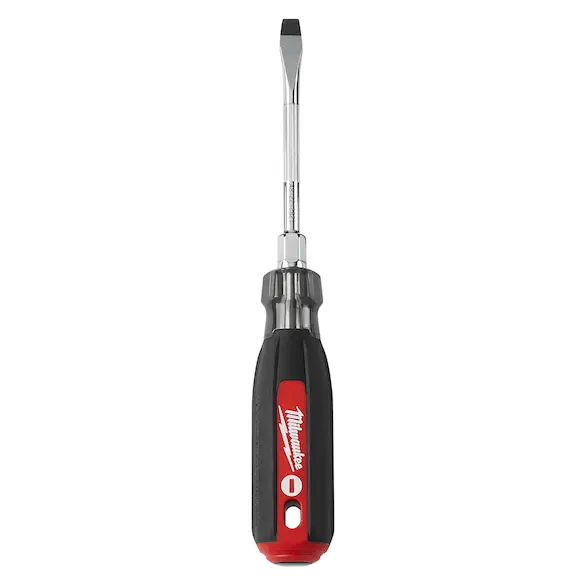 Milwaukee 1/4" Slotted - 4" Cushion Grip Screwdriver 48-22-2821