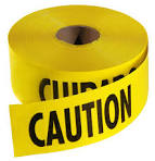 Milwaukee Caution Tape 1000 Ft Rolls 71-1001