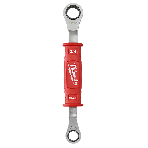 Milwaukee Lineman’S 2In1 Insulated Ratcheting Box Wrench 48-22-9211