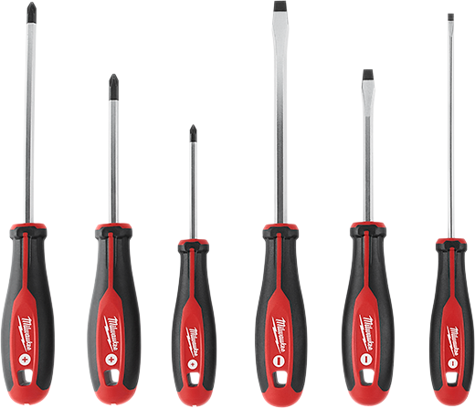 Milwaukee Screwdriver Kit - 6 Pc 48-22-2706