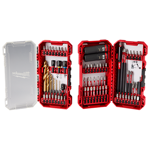 Milwaukee Shockwave Impact Duty™ Drill, Drive & Fasten Set – 75Pc 48-32-4098