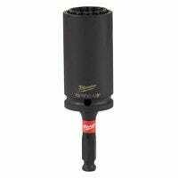 Milwaukee Shockwave Lineman’s 12Pt 15/16 " & 1 1/8" 2-In-1 Socket 49-66-5124