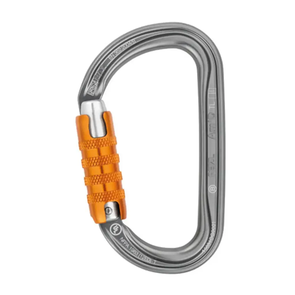 Petzl-Asymmetrical Aluminum M34ATL Carabiner With Am’D Triact-Lock