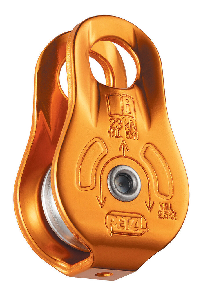 Petzl-Compact P05W Single Pulley