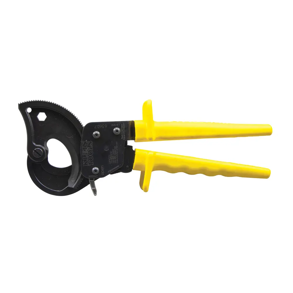 Small 63607 Acsr Ratcheting Cable Cutter By Klein