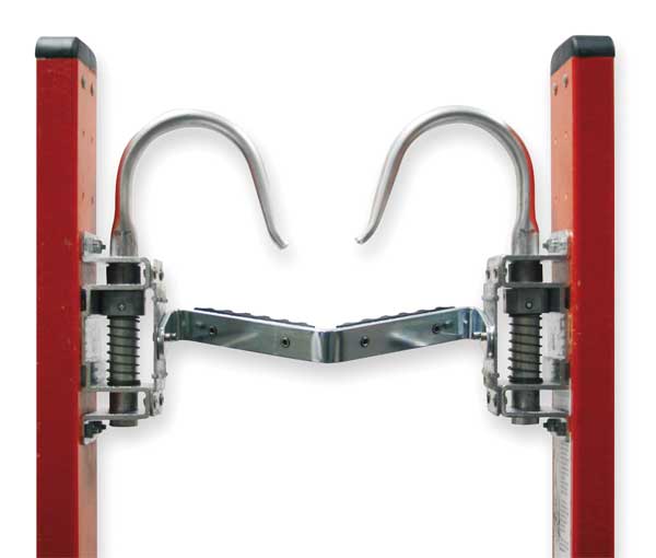 Werner Ladder-Cable Hook And V-Rung Assembly 92-89
