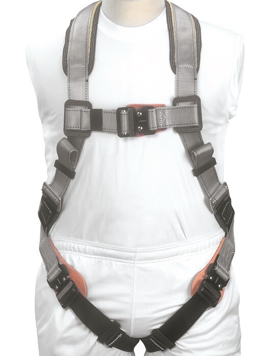 Buckingham-Buckfit Flame Resistant 68D7G8C600K1 Full Body Harness With Steel Dee Ring Dorsal Attachment