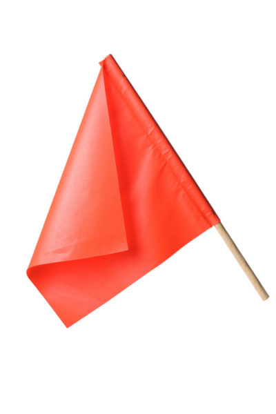 Eastern Metal-Vinyl Frov118-24, Frov118-30, Frov124-36 Warning Flags