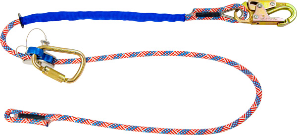 French Creek 7/16" Secondary Adjustable Rope Positioning Lanyard 2020 & 2020-8
