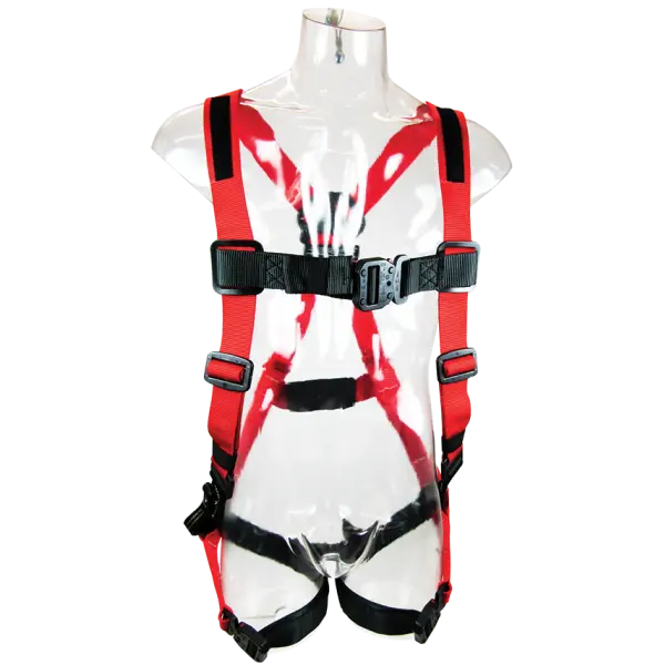 Deq662Ha Bashlin "H" Style Arc Flash Full Body Harness W/ Quick Release Buckles