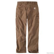 Flame Resistant Brown Duck Work Dungaree By Carhartt 100791-246