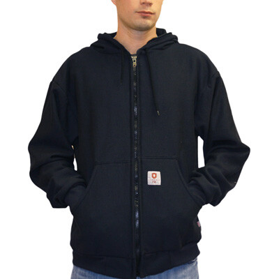 Flame Resistant Zip-Up Sweatshirt With Hood By Tyndale F720T