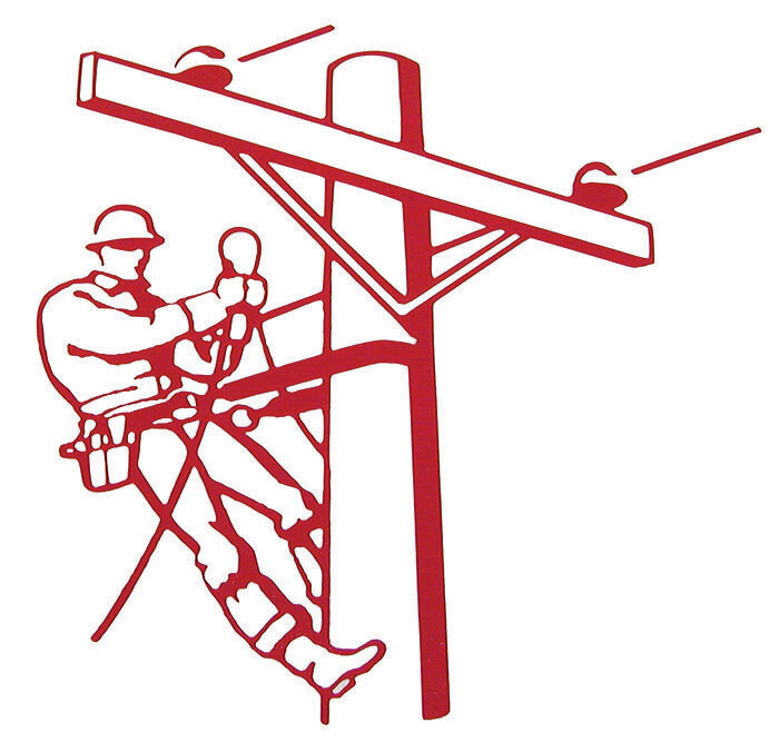 Hall's-Lineman Decal