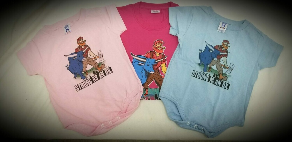 Hall's-Onesie Happy Paul Bunyan (Pbc)