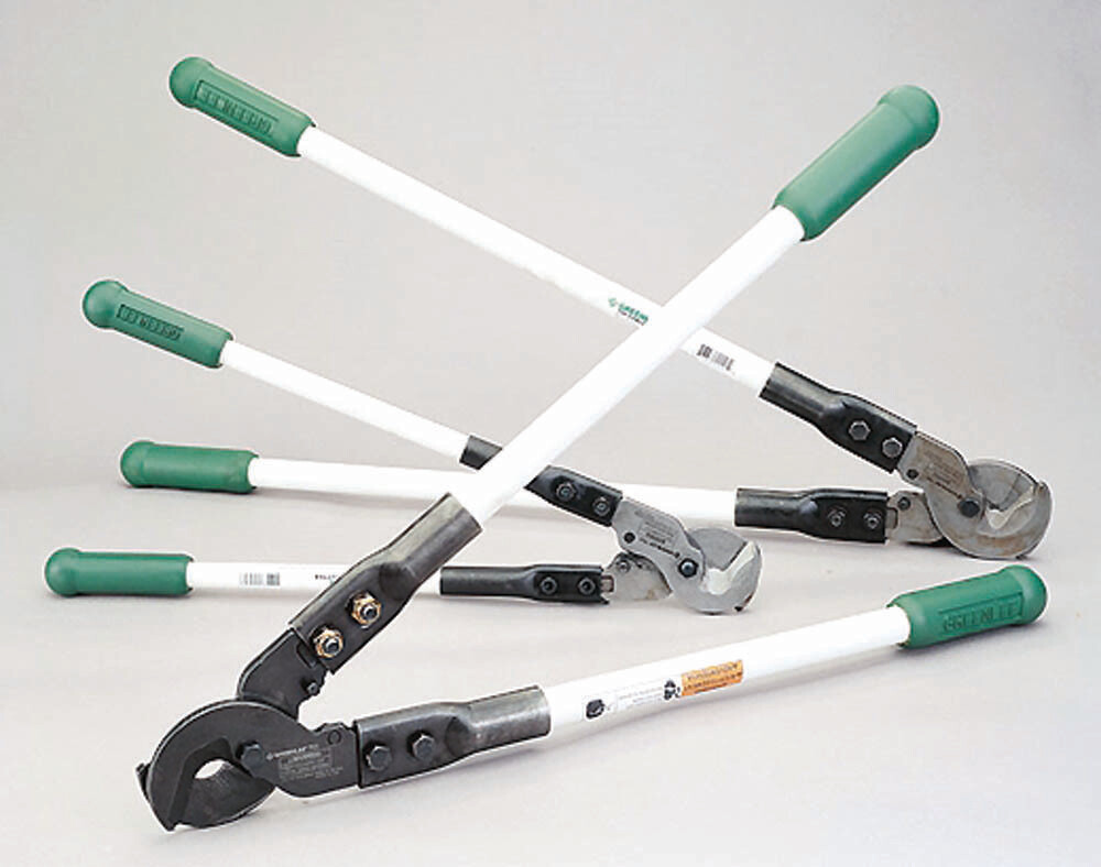Heavy Duty 704, 705, 706, And Replacement Heads Cable Cutters By Greenlee
