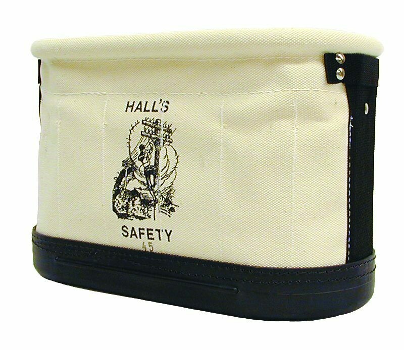 Hall's-Aerial Basket Oval Buckets 44, 45 With Fiber Staves