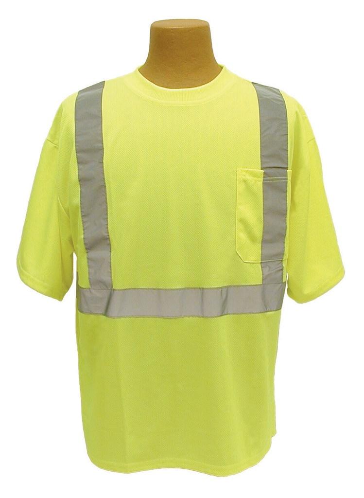 Hall's Shirt-Class 2 High Visibility 009051 Short Sleeve