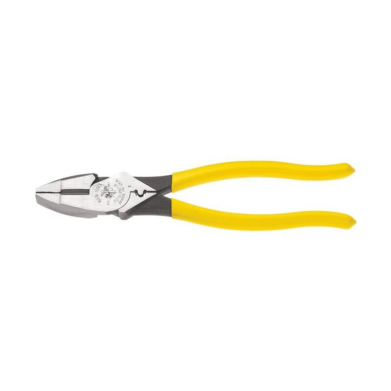 Klein-High Leverage Side Cutting Pliers D2000-9NECR, D213-9NECR With Crimping Die